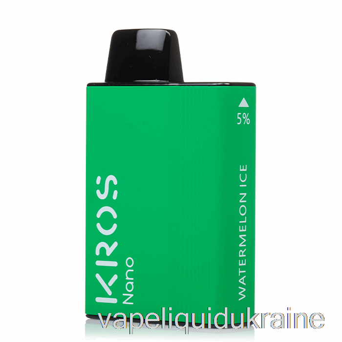 Vape Liquid Ukraine Kros Nano 5000 Disposable Watermelon Ice